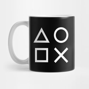 Playstation Geometric Pattern Mug